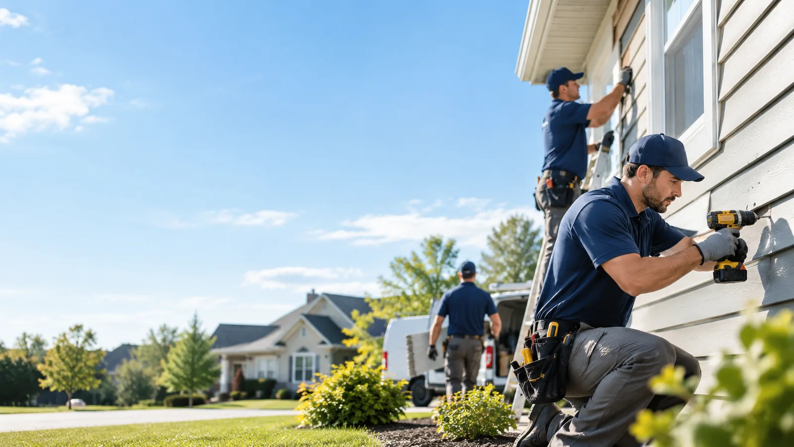 Cracked Siding Repair in Lawrence, IN